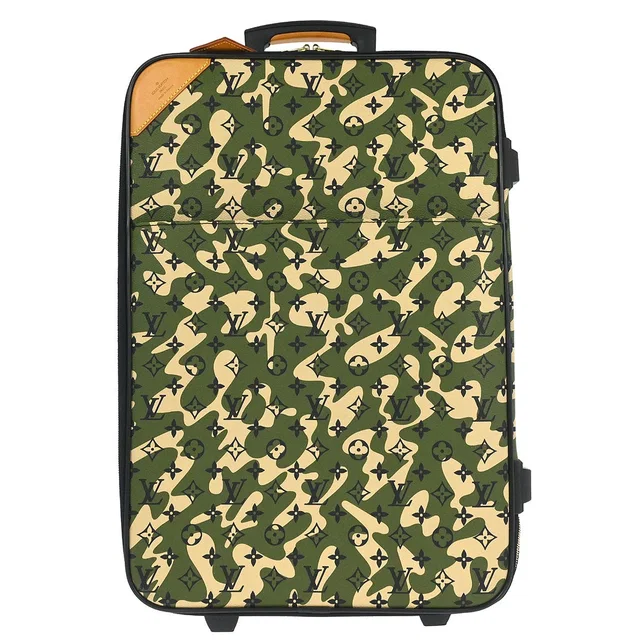Louis Vuitton 2008 Monogramouflage Pegase 60 Carry-On Luggage M23333 in Canvas from AMORE Vintage Tokyo