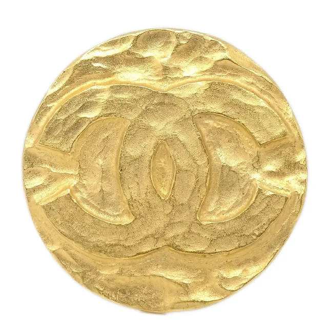 Chanel 1994 Brooch Pin Corsage Gold 94P in Gold from AMORE Vintage Tokyo