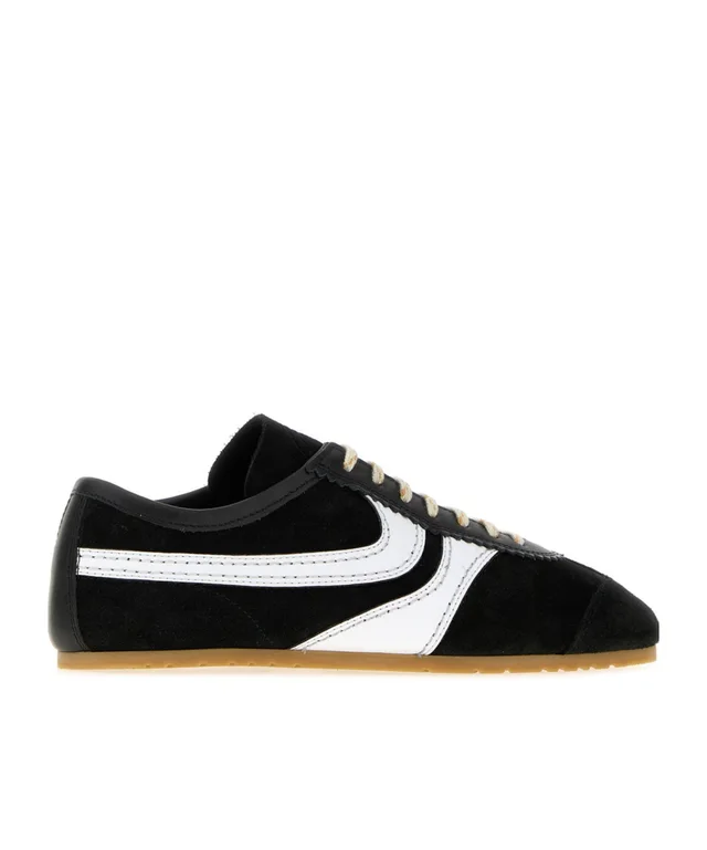 Dries Van Noten Contrast Panel Low-Top Sneakers, photo 3 of 4 from SENSER