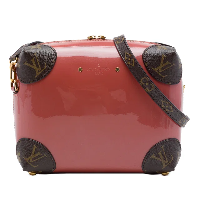 Pink Louis Vuitton Vernis Miroir Venice Crossbody Bag in Pink Coated canvas from Designer Revival