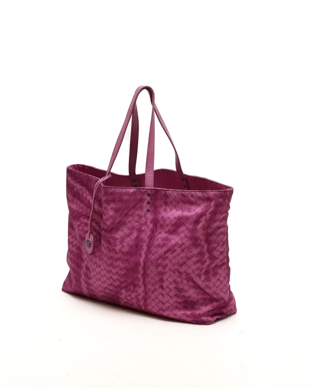 Bottega Veneta Nylon Intrecciato Tote Bag in Woven leather from A Retro Tale, photo 2 of 2