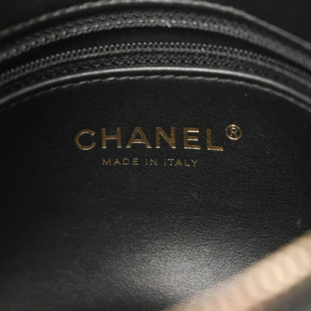 Chanel Caviar Quilted Filigree Waist Bag Black in Black Caviar leather from FASHIONPHILE, photo 6 of 15