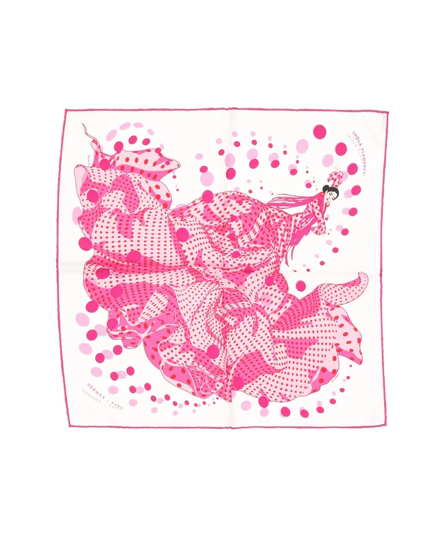 Chanel Coco Mark Silk Scarf in Silk from A Retro Tale, photo 2 of 2