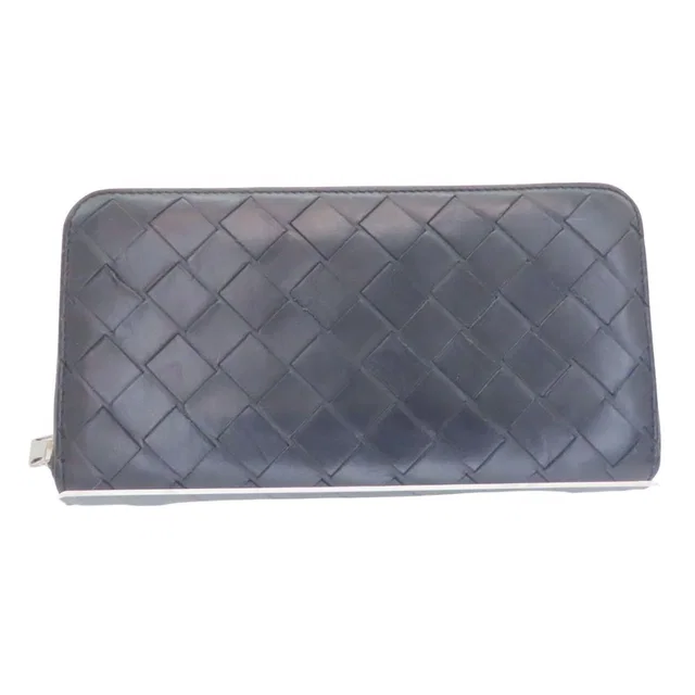 Bottega Veneta Intrecciato Calf Long Wallet in Woven leather from LuxUness