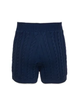 EGONlab Braided Shorts in 100% Cotton, photo 5 of 5 from LUISAVIAROMA