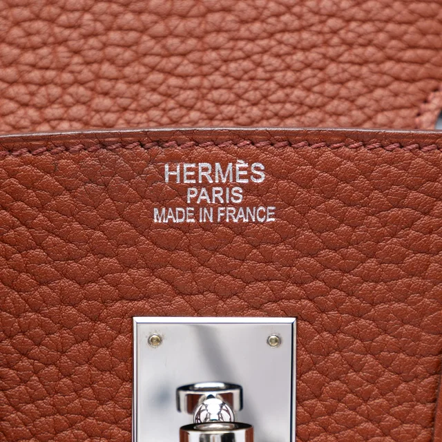 Hermès Togo Birkin Retourne 35 in red Togo leather from Her-Age, photo 5 of 7