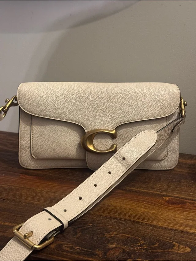 Coach Tabby In Chalk in gold Leather from Poshmark, photo 1 of 1