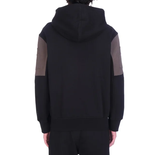 Neil Barrett Neil Barret Cotton Logo Hooded Sweatshirt, photo 4 of 6 from Balardi