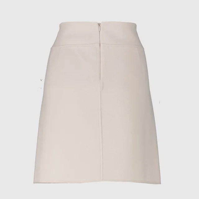 'S Max Mara Cream Skirt - Size FR42 in White from Labellov, photo 2 of 3