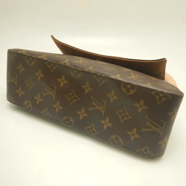 Louis Vuitton Looping Monogram Shoulder Bag in Brown Canvas from LuxUness, photo 4 of 8