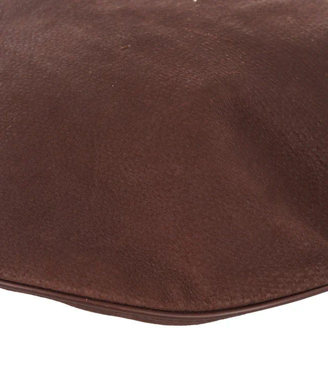 Gucci Large Brown Suede Attache Shoulder Bag in Brown Suede from Luxury Promise, photo 9 of 13