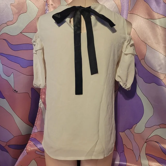 Audemars Piguet Size Small White Top Blouse As Is Damaged Sugar Gloss Ma*Rs Gyaru Mars Tee Shirt in black from Poshmark