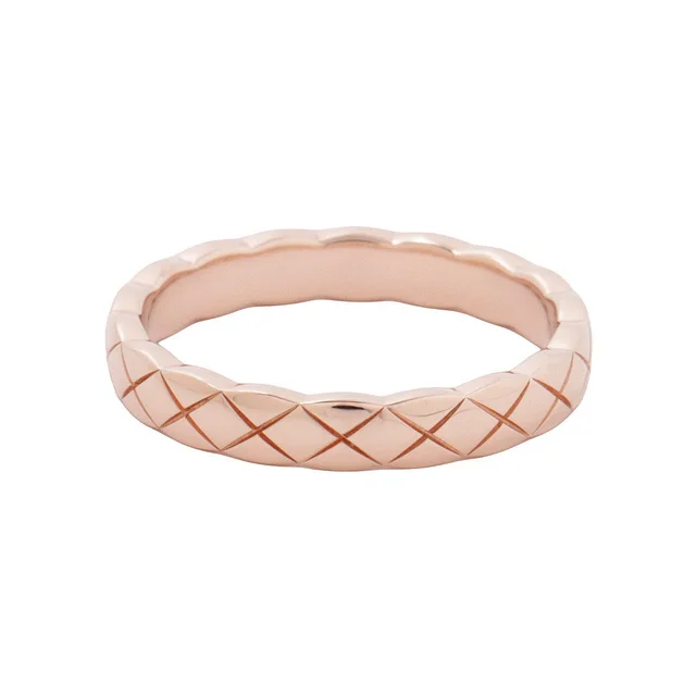 Chanel Crash Collection Ring Size Mini/53/#13J11785 18K Pink Gold in Pink from GALLERY RARE, photo 2 of 2