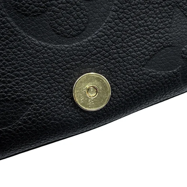 Louis Vuitton Diane Shoulder Bag Noir/PurpleM46386 Monogram Empreinte Leather in Black Leather from GALLERY RARE, photo 12 of 17