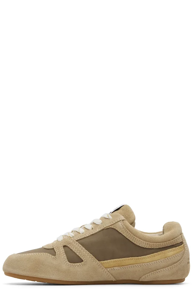 Isabel Marant Khaki Senny Low Sneakers, photo 3 of 3 from SSENSE