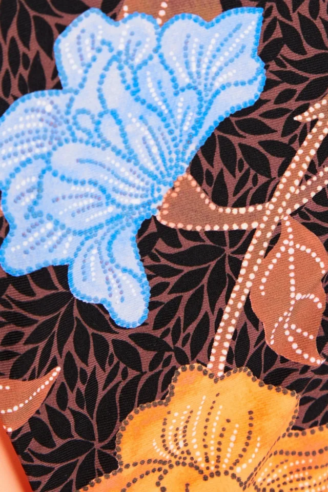 Seafolly Boheme Printed Bikini Briefs in Brown, photo 4 of 4 from THE OUTNET
