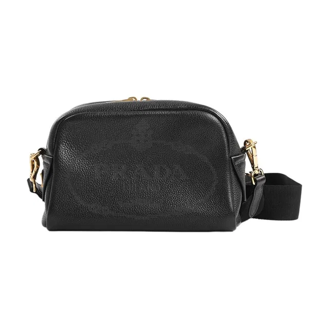 Prada Shoulder Bag Vitello Daino Small in Leather from The Reluxe