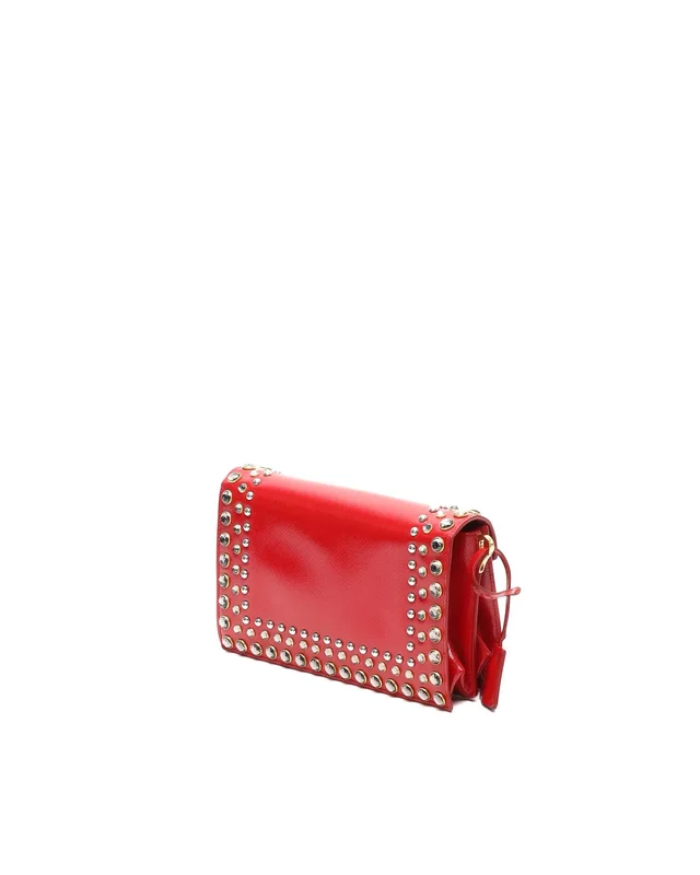 Prada Saffiano Vernice Crystal Bag in Saffiano leather from A Retro Tale, photo 3 of 8