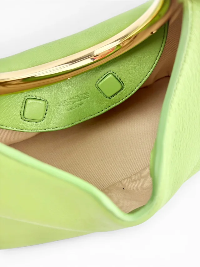 Jacquemus Green Leather Le Petit Calino in Green Leather from Season 2 Consign, photo 10 of 10