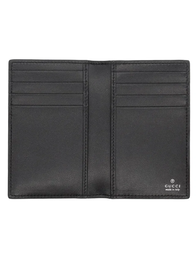 Gucci Long Calfskin Card Holder — Black Wallets & Purses in Black Calfskin from HEWI