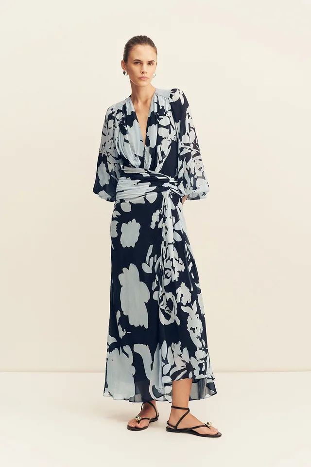 Shona Joy ALEYNA LONG SLEEVE RUCHED MAXI DRESS from Shona Joy, photo 1 of 1