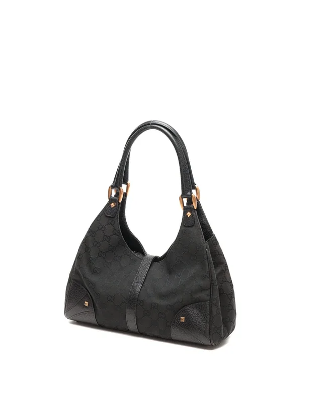Gucci GG Jackie Bardot Bag in Canvas from A Retro Tale, photo 2 of 9