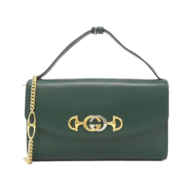 Gucci Zumi Bag Handbag Green in Green Leather from The Reluxe