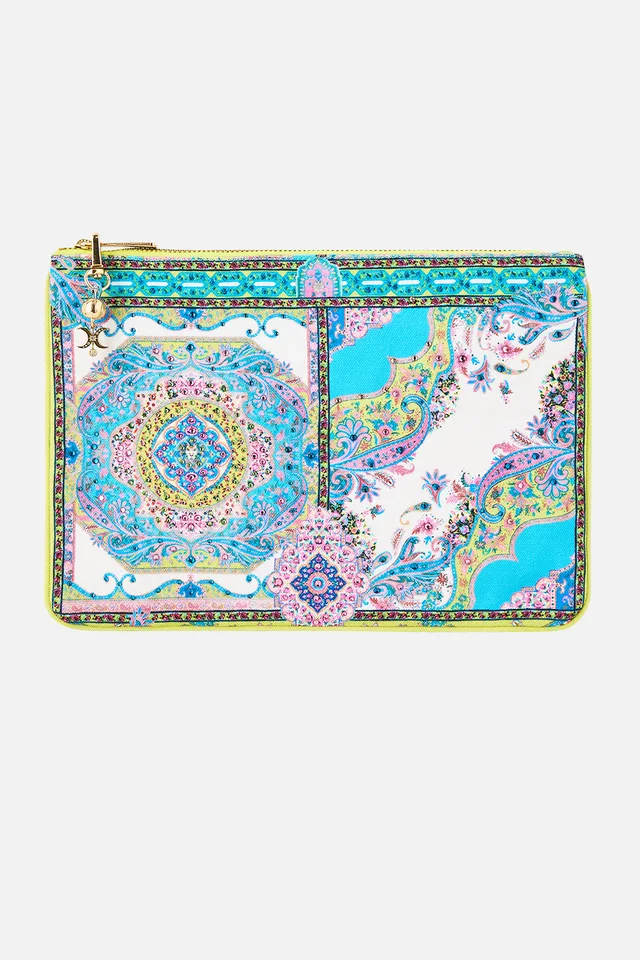 Camilla eBoutique SMALL CANVAS CLUTCH MAGIC CARPET RIDE from CAMILLA, photo 1 of 1