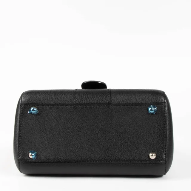 Delvaux Sellier Brillant Mini Bag in Black Leather from Labellov, photo 5 of 8