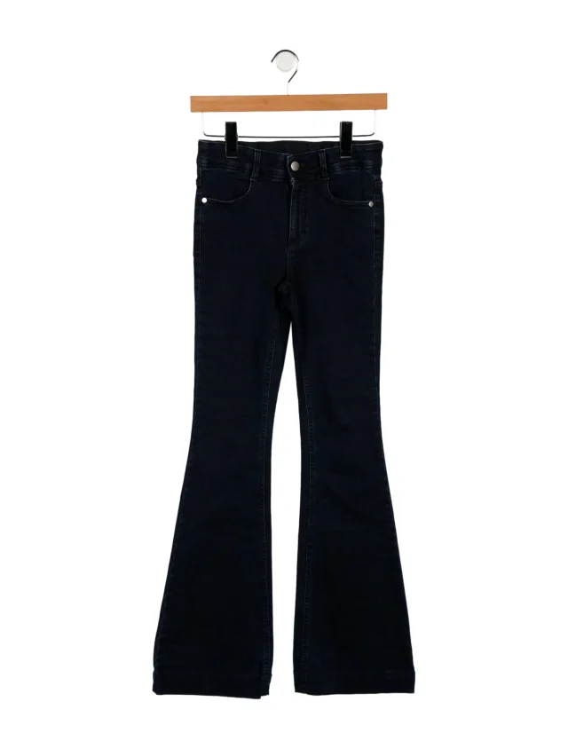 Stella McCartney Mid-Rise Wide Leg Jeans in blue from The RealReal, photo 1 of 1