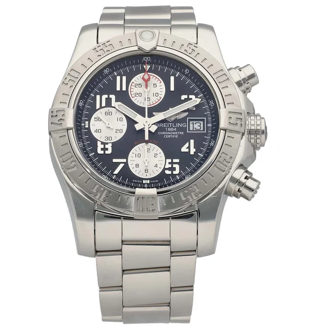 Breitling Avenger II A13381 43mm Stainless Steel Watch from H&T