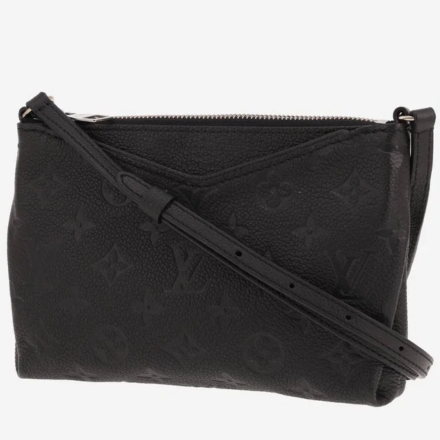 Louis Vuitton Pallas shoulder bag in Noir Monogram Empreinte leather in Black Leather from Collector Square