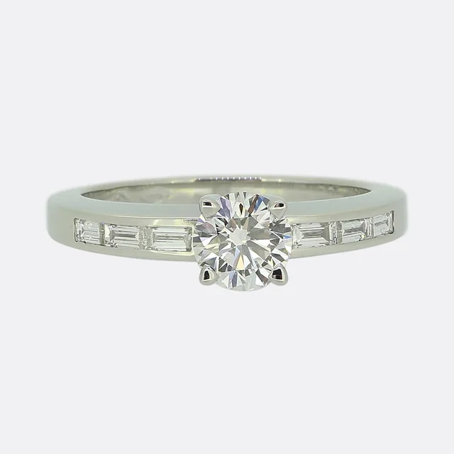 Cartier Déclaration d'Amour Diamond Solitaire Ring from The Vintage Jeweller