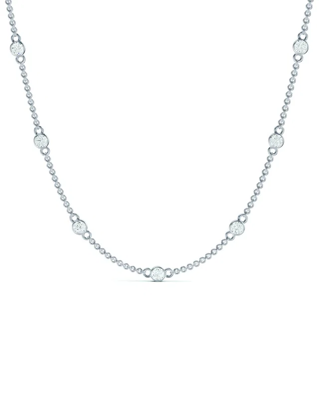 Lab Grown Diamonds 14K 0.75 ct. tw. Lab-Grown Diamond Necklace, image 1 of 1 from Gilt