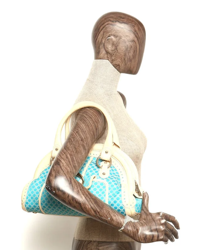 Celine Macadam Dome Satchel Bag in Canvas from A Retro Tale, photo 11 of 11