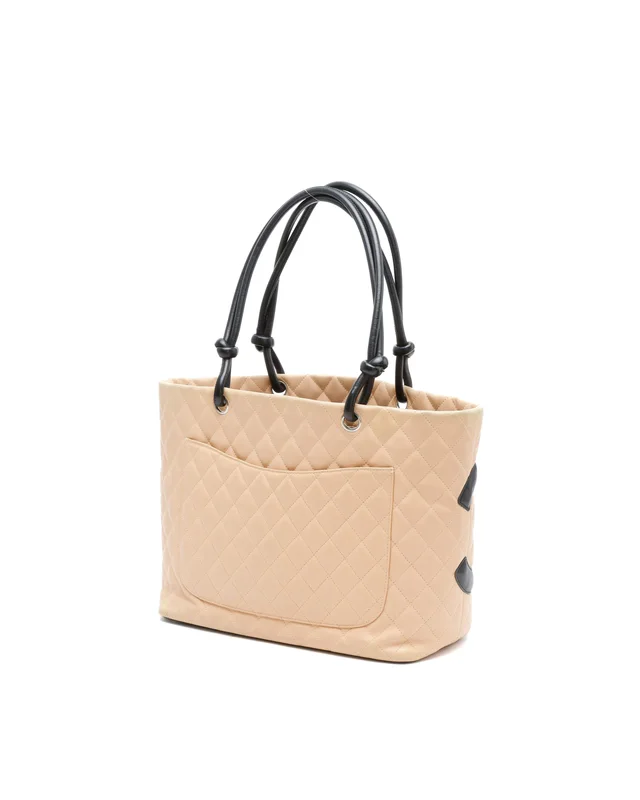 Chanel Quilted Cambon Tote Bag in Leather from A Retro Tale, photo 3 of 9