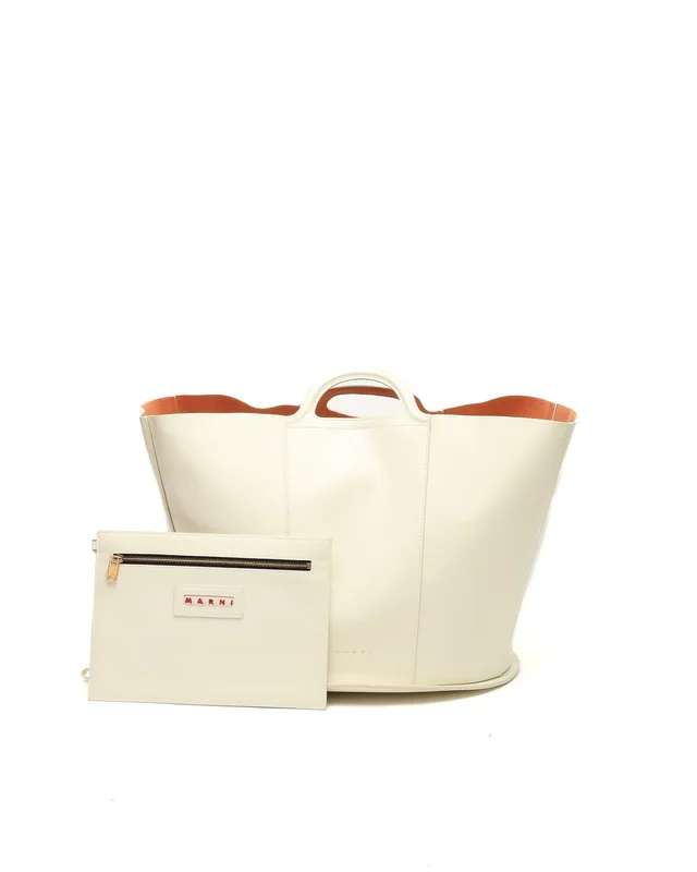 Marni Tropicalia Leather Tote Bag in Leather from A Retro Tale
