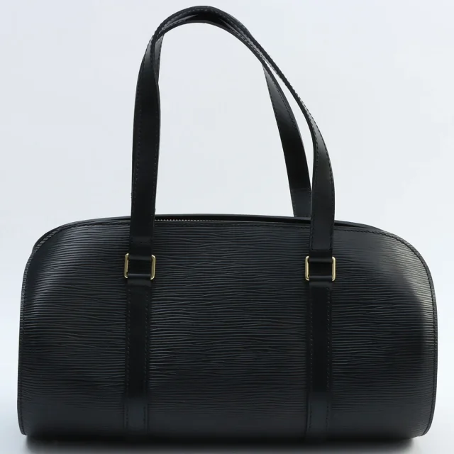 Louis Vuitton 2001 Epi Sphero Noir in Black Leather from VINTAGE QOO TOKYO, photo 2 of 20