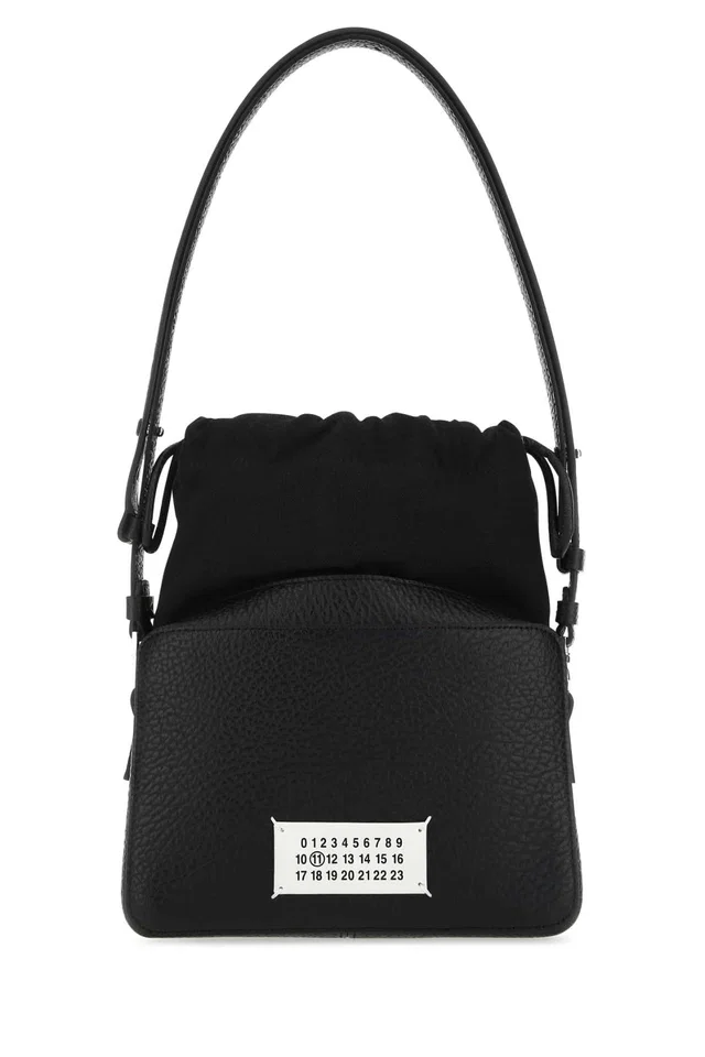 Maison Margiela 5ac Bucket Bag — Black in Black Leather from HEWI