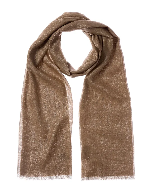 Brunello Cucinelli Cashmere & Silk-Blend Scarf, image 1 of 1 from Gilt