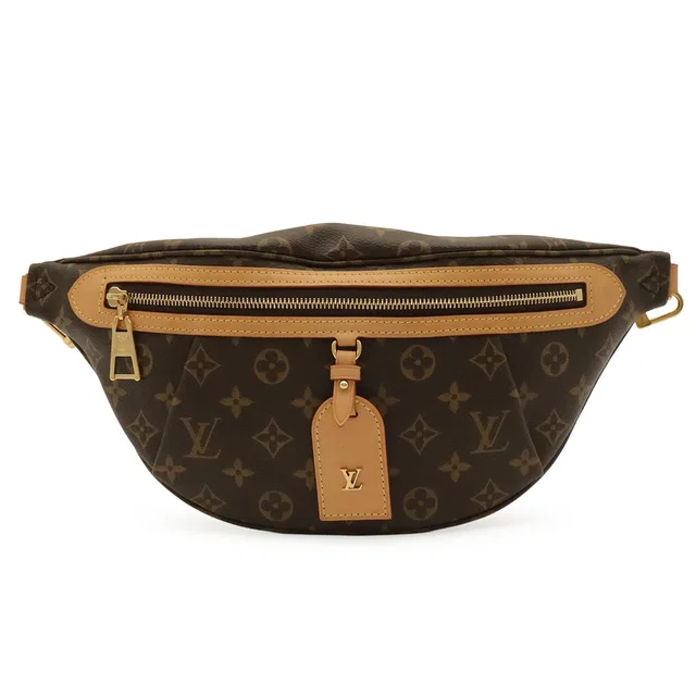 Louis Vuitton Monogram High Rise Belt Bag in Coated canvas from The Reluxe