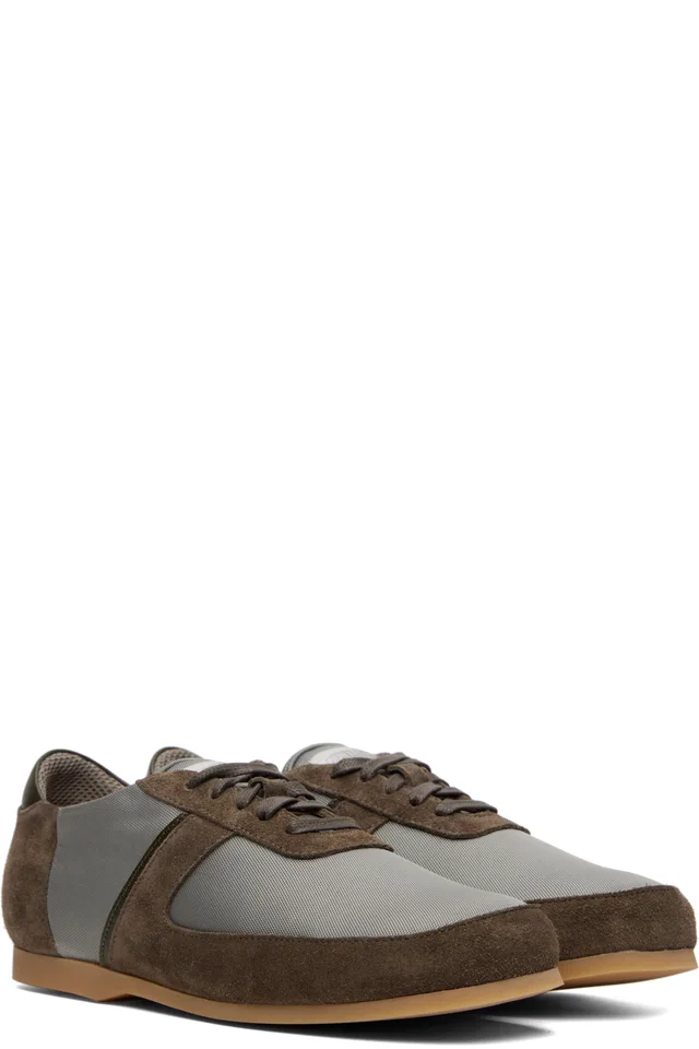 OUR LEGACY Green & Brown Sneak In Sport Sneakers, photo 4 of 5 from SSENSE