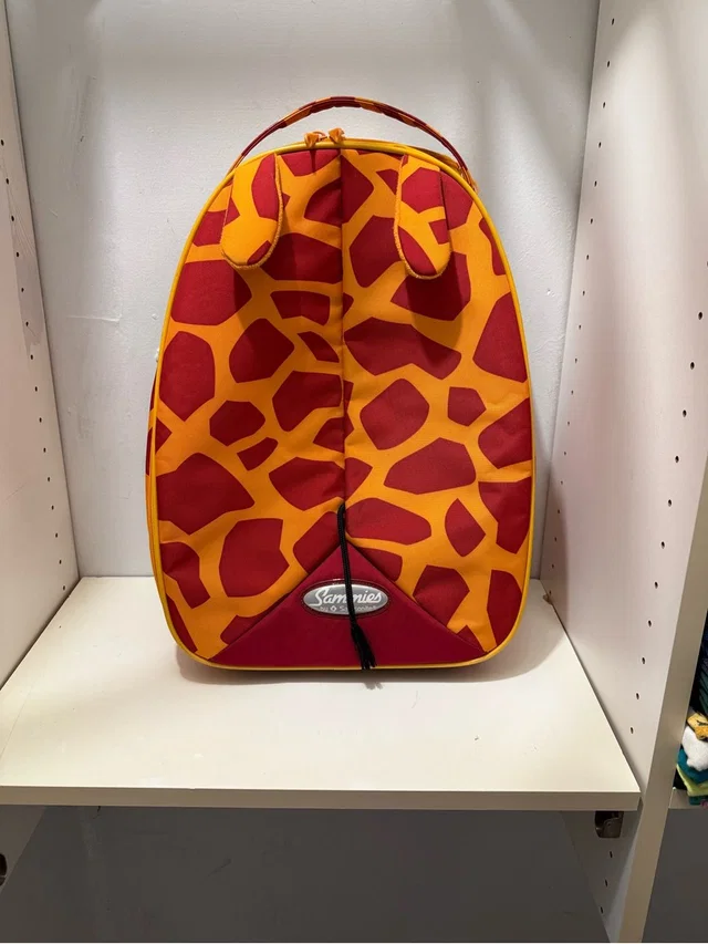 Samsonite Kids Giraffe Print Backpack - Orange & Red in orange|red from Poshmark