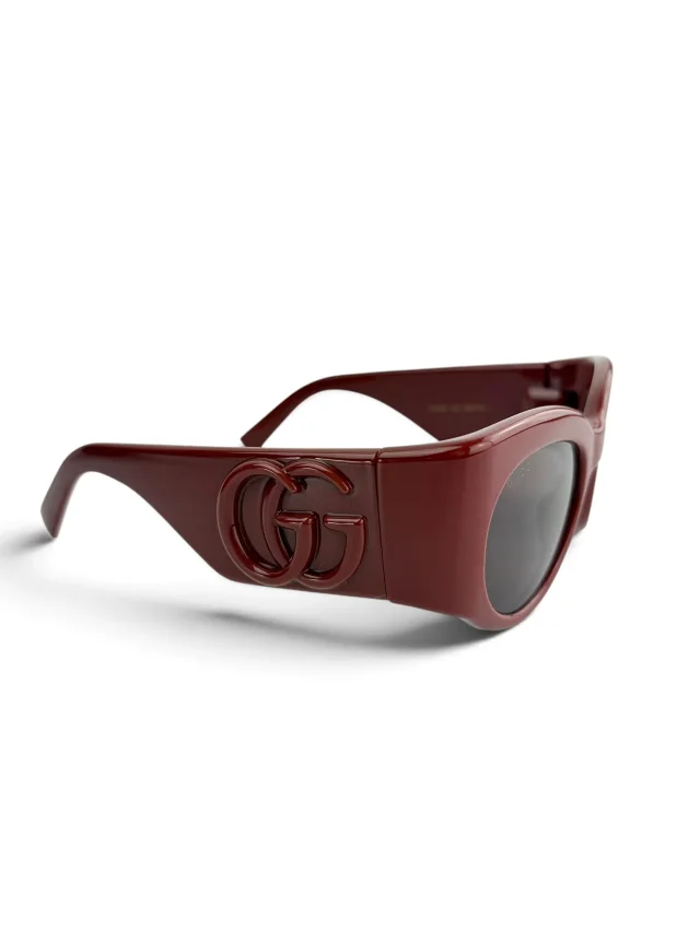 Gucci GG Burgundy Sunglasses in Burgundy from Season 2 Consign, photo 4 of 4