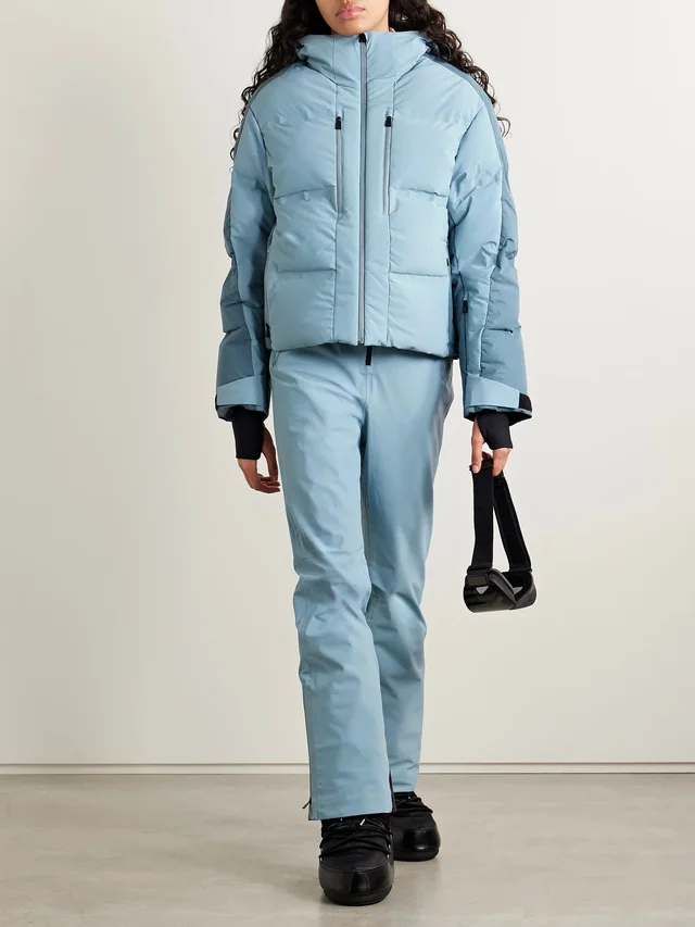 AZTECH MOUNTAIN Super Nuke two-tone padded shell down ski jacket in Blue, photo 2 of 2 from NET-A-PORTER (Canada)