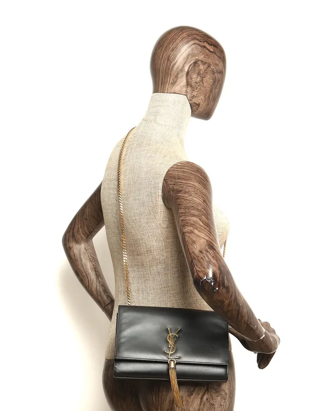 Saint Laurent Classic Kate Tassel Bag in Suede from A Retro Tale, photo 8 of 8