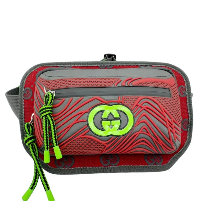 Gucci Nylon Belt Bag Multicolor 752102 in Multicolor Nylon from Dallas Designer Handbags
