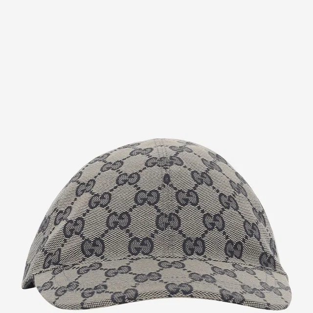 Gucci 481774 Gg Monogram Baseball Cap — Multicolor Polyester Caps in Multicolor from HEWI