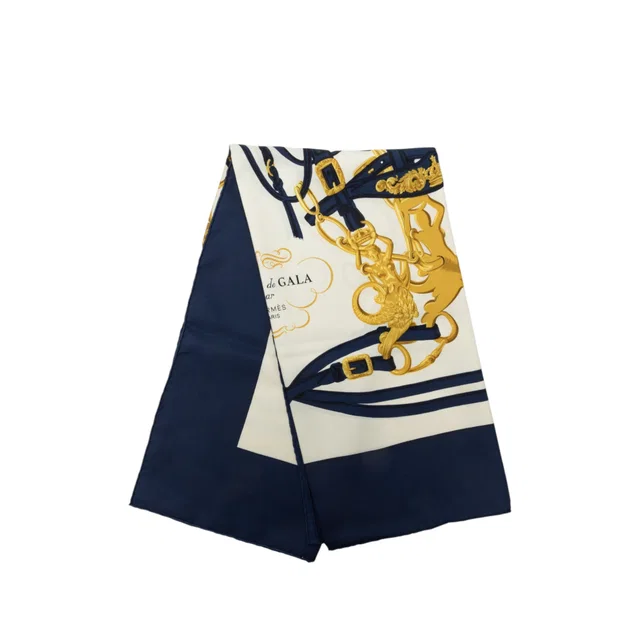 Multi Hermès Brides de Gala Silk Scarf 90 Scarves in Silk from Designer Revival