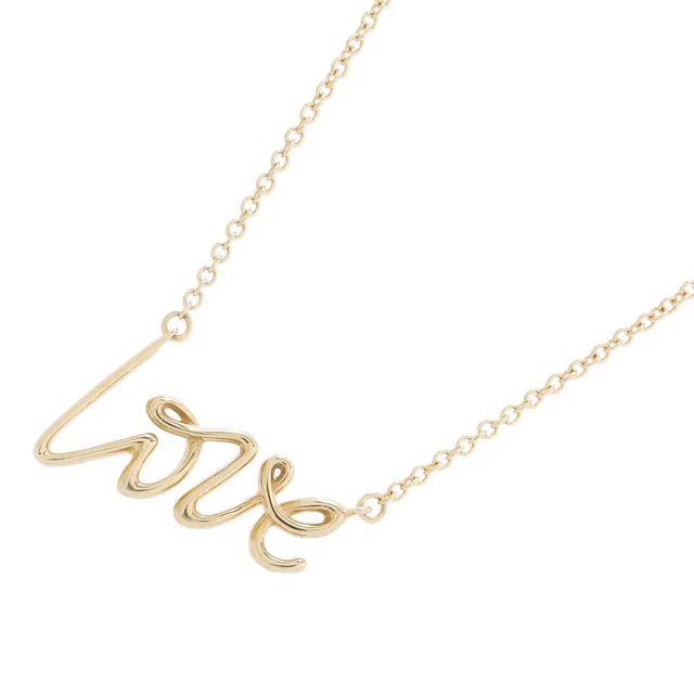 Tiffany & Co. Paloma Picasso Graffiti Love Pendant67688058 18K Yellow Gold in Yellow from GALLERY RARE